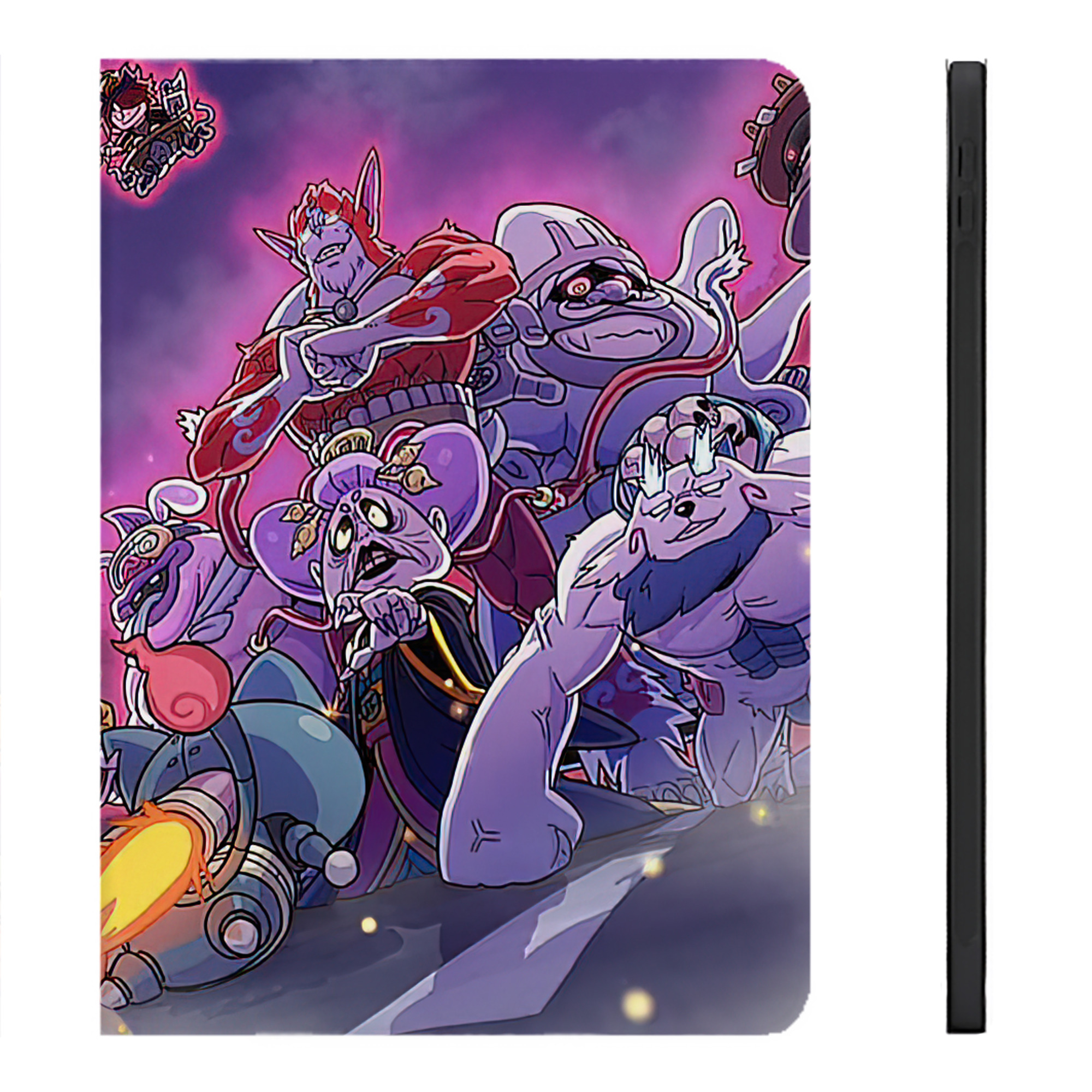 （画像用） 妖怪ウォッチ Yo-kai Watch IPadケース ペンホルダー付き ブックスタイルデザイン